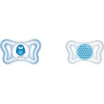 Chicco Силиконови залъгалки Chicco - PhysioForma Light, 2 броя, 2-6 m, момче (N0360)