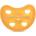 Baboo Soothers Round Latex биберон 6m+