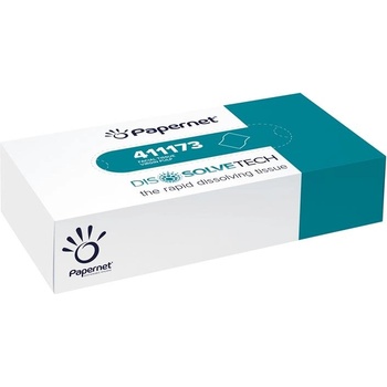 Papernet Кърпи за лице Papernet Dissolve, двупластови, 20 х 21 cm, 100 броя