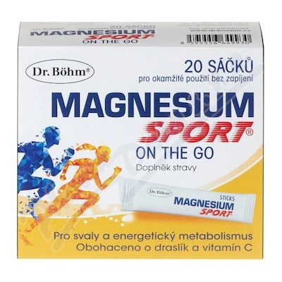 Dr.Böhm Magnesium Sport On the Go 20 sáčků
