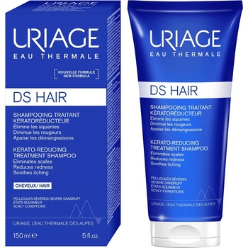 Uriage DS Hair Кераторегулиращ успокояващ шампоан, 150 ml