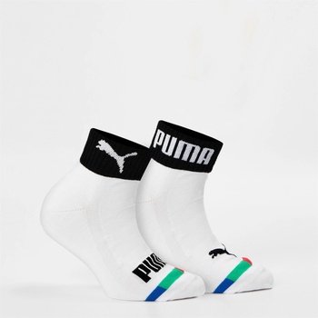 Image 1 of PUMA Kids' Seasonal Quarter Sock - White Combo