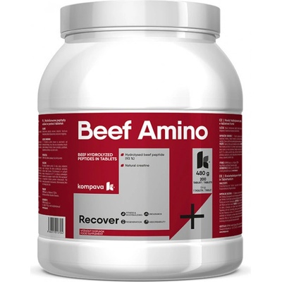 Kompava BEEF Amino tablets 2400 200 tabliet