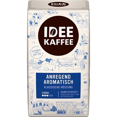 Idee Kaffee Mletá káva Arabica Rainforest Alliance 0,5 kg