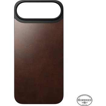Nomad Гръб Nomad Magnetic Leather Back, Magsafe за iPhone 17 Air - Кафяв