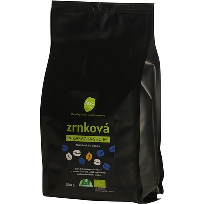 Fairobchod Bio Nikaragua SHG zrnková 0,5 kg