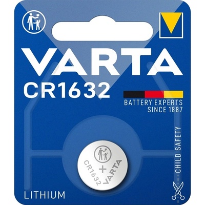 VARTA 6632112401 cr1632 литиева клетка с бутон 1бр/блистер (6632112401)