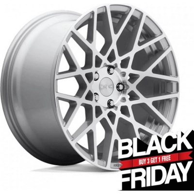 Rotiform R110 BLQ 8,5x18 5x100 ET35 gloss silver machined