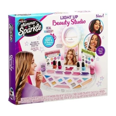 CRA-Z-ART Shimmer n Sparkle: салон за красота с кръгла лампа