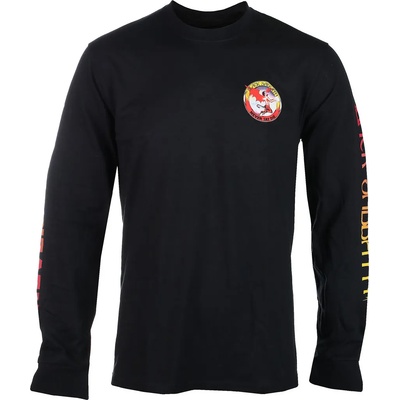 Lakai x Black Sabbath мъжка тениска с дълги ръкав Lakai x BLack Sabbath - Never Say Die - черен - lts420230-black