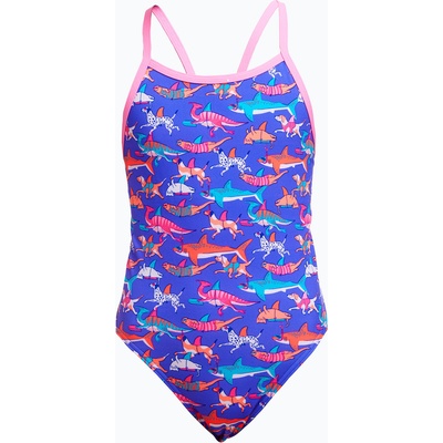 Funkita Детски бански костюм от една част Funkita Single Strap One Piece doggie paddleло