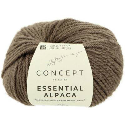 Concept by Katia Essential Alpaca 78 hnědo šedá