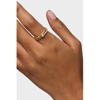 Tous Позлатен сребърен пръстен Tous (1004565214)