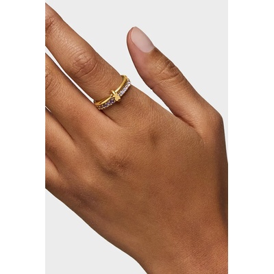 Tous Позлатен сребърен пръстен Tous (1004565214)