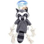 ABC-ZOO Nobleza играчка за куче - мечка с въже 36 см