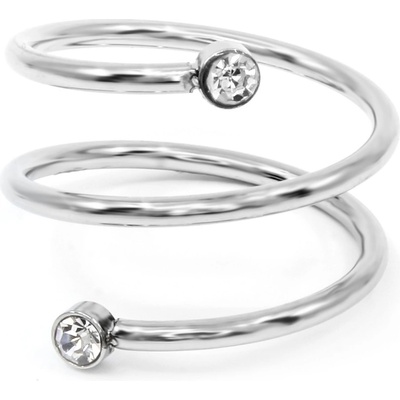 Bruno Prsten SPIRÁLA s kamínky S3236