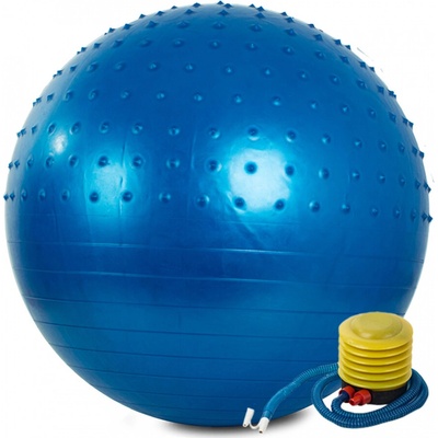 Gymball Rehabilitační fitness míč s pumpou 65 cm modrý – Hledejceny.cz