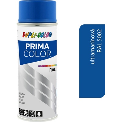 Dupli-color Prima RAL5002 ultramarínová lesk 400 ml