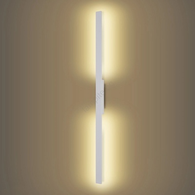 Brilagi - LED външно стенно осветително тяло LUNA LED/24W/230V 3000K IP65 100 cm бяло CRI 90 (BG4640)