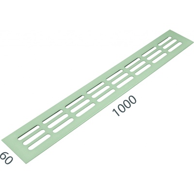 MPkovania SRL Alfa 60 x 1000 mm nerez matná