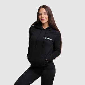 GymBeam Дамски суичър PRO Hoodie Black L