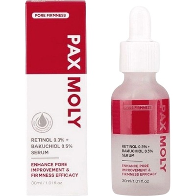 Paxmoly Серум за лице с ретинол и бакучиол, 30 ml
