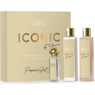 Tomas Arsov for Iconic by Tatiana EDP pro ženy 50 ml +Sprchový gel 200 ml +Tělový balzám 200 ml dárková sada
