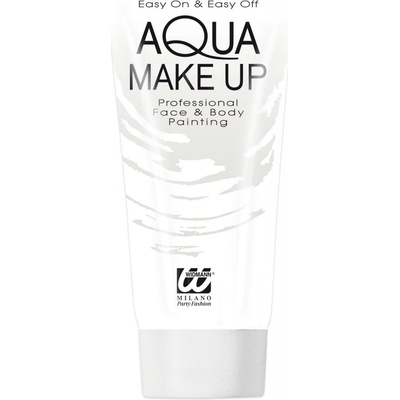 Aqua Make Up na tělo a obličej v tubě bílý