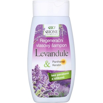 BC Bione Cosmetics regenerační šampon na vlasy Levandule & Panthenol a Keratin 260 ml