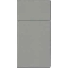 PAW AIRLAID Ubrousky na příbory UNICOLOR grey 50ks 40x40cm