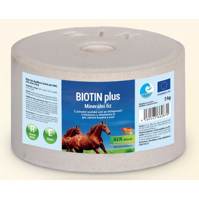 S.I.N. Hellas Biotin plus minerálny liz s biotínom a vitamínom E 3 kg