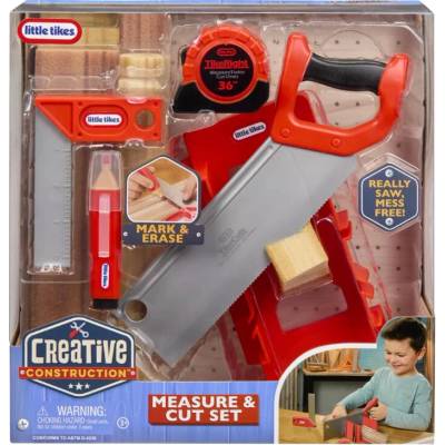 Little Tikes Creative Construction – sada na měření a řezání (643255)