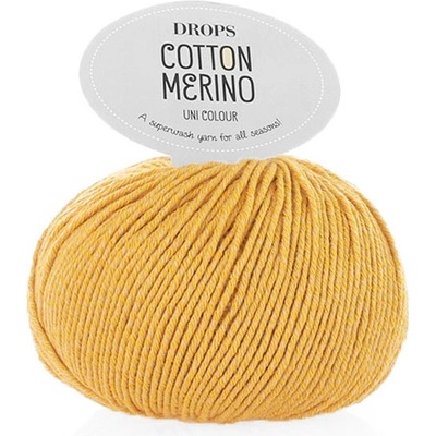 Příze DROPS Cotton Merino 15 - žlutá