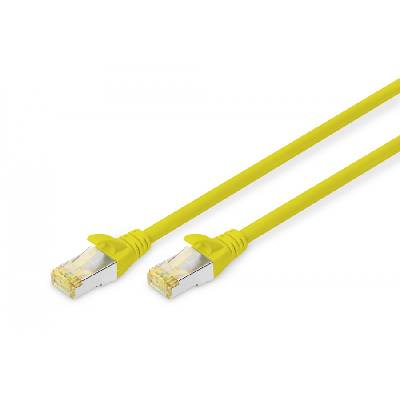 DK-1644-A-100/Y мрежов кабел Жълт 10 м Cat6a S/FTP (S-STP) (DK-1644-A-100/Y)