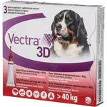 Ceva Vectra 3D Вектра 3Д против бълхи, кърлежи, мухи, комари, за кучета с тегло над 40kg