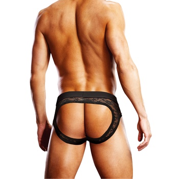 Image 1 of Prowler Lace Open Brief Black S