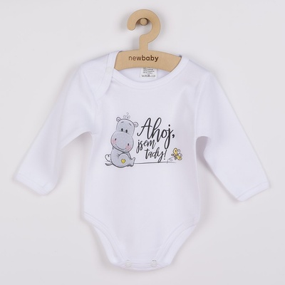 NEW BABY Body s potiskem New Baby Ahoj, jsem tady!