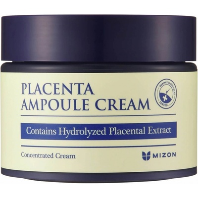 Mizon Placenta Ampoule Cream krém pre regeneráciu a obnovu pleti 1,500 mg Of Placenta Extract Contained 50 ml