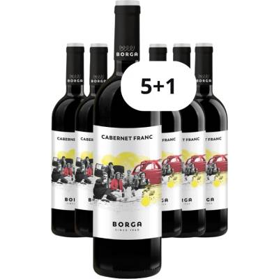 Cantine Borga Cabernet Franc 2024 12,5% 6 x 0,75 l (holá láhev)