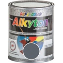 Farby na kov Alkyton Kladivková farba 750ml šedá