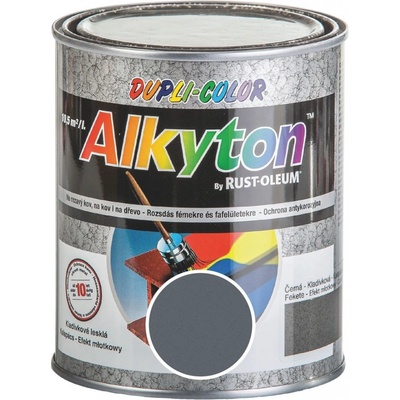 Alkyton Farebný email 750ml kladivkový sivý
