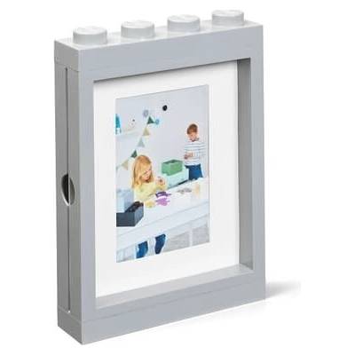 LEGO fotorámeček - šedá