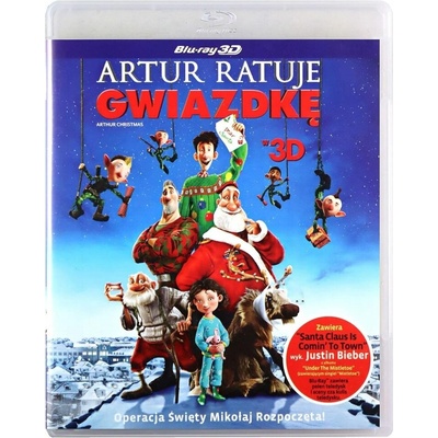 Arthur zachráni Vianoce BD 3D + 2D
