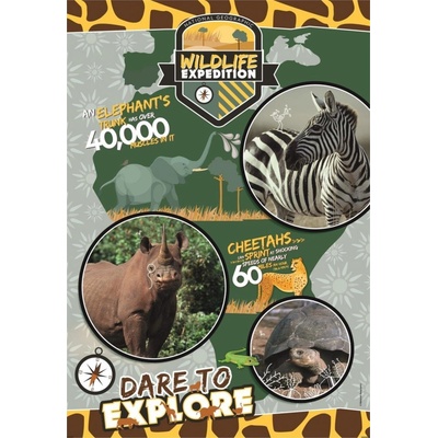 Clementoni National Geographic Kids Divočina 29207 180 dílků