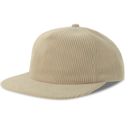 Atlantis Headwear K Severny 5 panelová manšestrová COT33030705299 stone Šedá kamenně