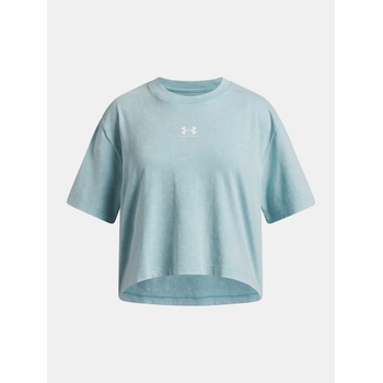 Image 1 of Under Armour Момичешка тениска Under Armour UA G Rival Wash SS Under Armour | Sin | Момичешки | 140/146