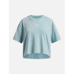 Under Armour Момичешка тениска Under Armour UA G Rival Wash SS Under Armour | Sin | Момичешки | 140/146