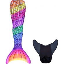 mořské panny Kuaki Mermaids Mořský ocas a monofin ploutev Rainbow