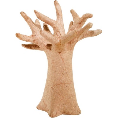 décopatch Kartonový předmět XS strom 13,5x10cm