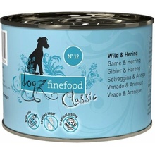 Dogz finefood No.12 se zvěřinou & sledím masem 200 g